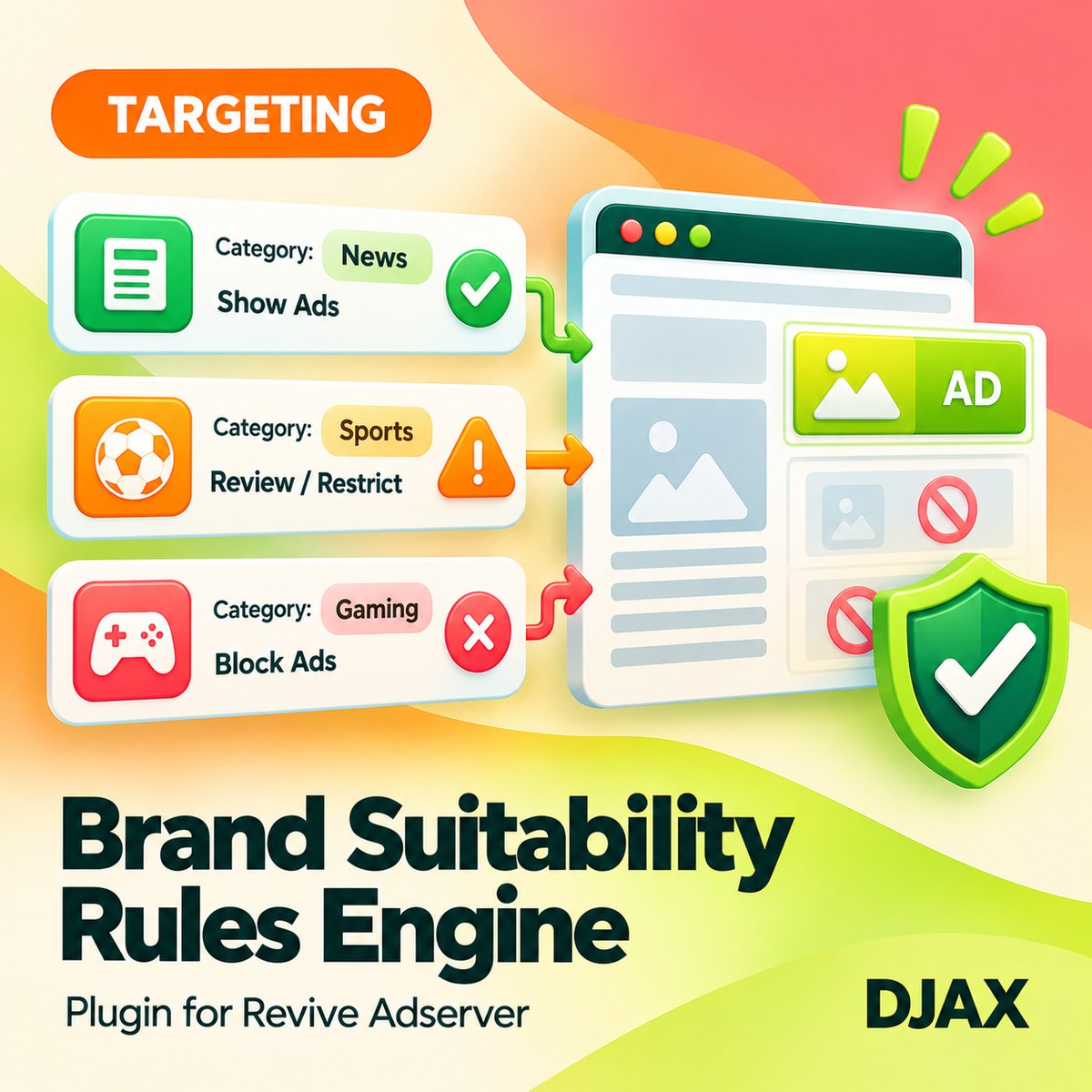 Brand Suitability Rules Engine for Revive Adserver