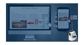 Inpage video ad with HTML5 player revive adserver plugin