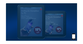 Tablet fullscreen ad